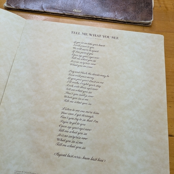 The Beatles Love Songs Vinyl Record Double LP With Lyrics Book - Picture 13 of 13